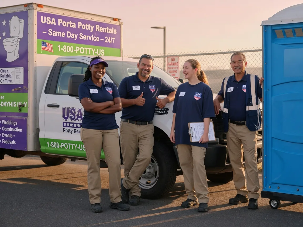 Porta Potty Rental company in Triangle, VA